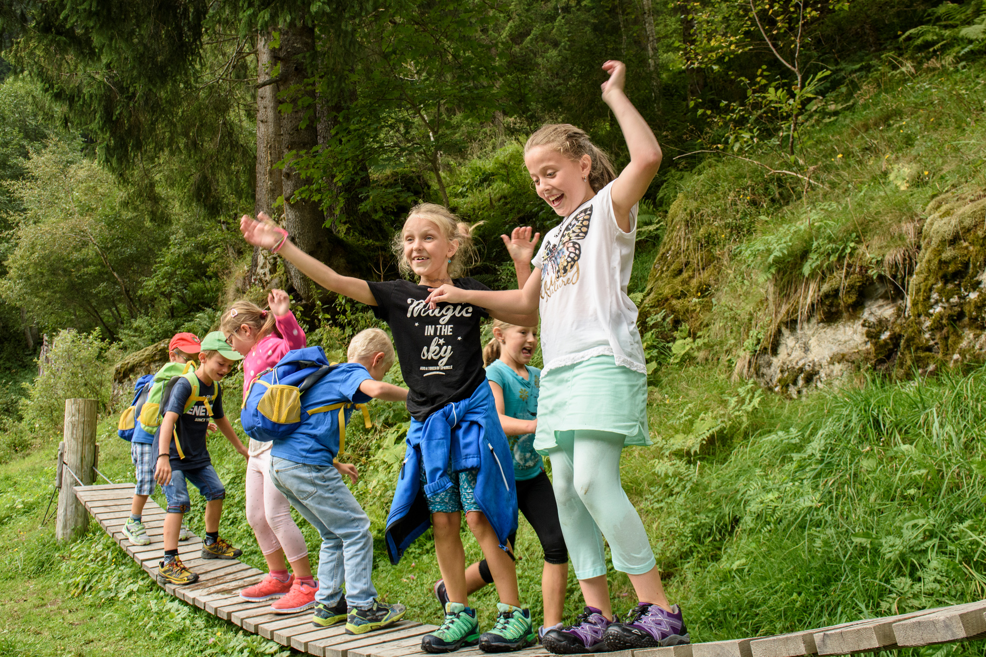 Ausflugsziel: Familienwanderungen (teils Kinderwagentauglich) am Kristberg und im Silbertal - Kinderwagentaugliche Wanderwege im Silbertal im Montafon