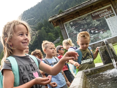Ausflugsziel: Erlebnisweg Litzbach vom Silbertal im Montafon - Erlebnisweg Litzbach vom Silbertal im Montafon