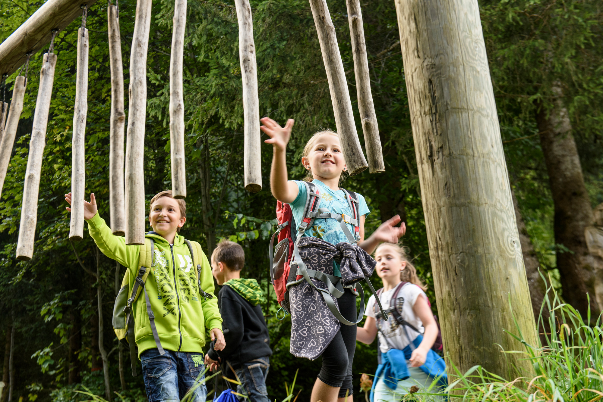 Ausflugsziel: Erlebnisweg Litzbach vom Silbertal im Montafon - Erlebnisweg Litzbach vom Silbertal im Montafon