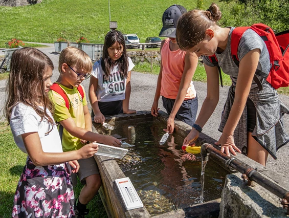 Ausflugsziel: "Muntafuner Gagla Weg" ist Montafonerisch und heißt übersetzt "Montafoner Kinderwege" - Gaglaweg (Kinderwanderweg) Silbertal im Montafon