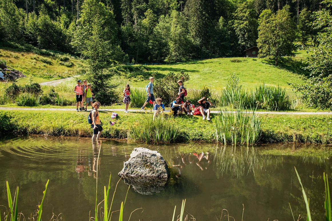 Ausflugsziel: Gaglaweg (Kinderwanderweg) Silbertal im Montafon