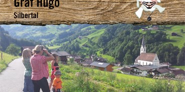 Ausflug mit Kindern - Themenschwerpunkt: Entdecken - Tschagguns - Gaglaweg (Kinderwanderweg) Silbertal im Montfon