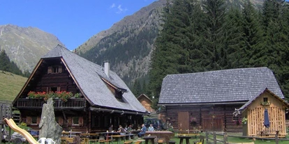 Viaggio con bambini - Thomatal - Laßhoferalm - Laßhoferhütte und Landschitzwasselfall