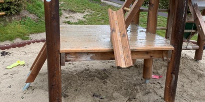 Voyage avec des enfants - Siegsdorf - Gefinkelter Sandspielplatz  - Spielplatz Eugendorf