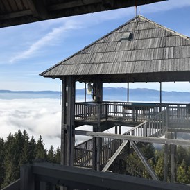 Ausflugsziel: Turm im Gebirge