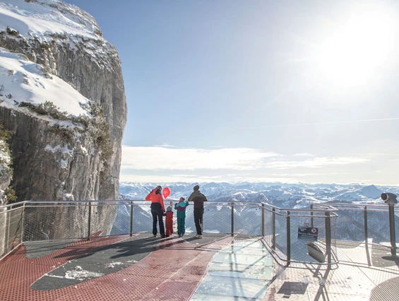 Ausflugsziel: Winterwanderweg zur Aussichtsplattform und Panorama Muschel