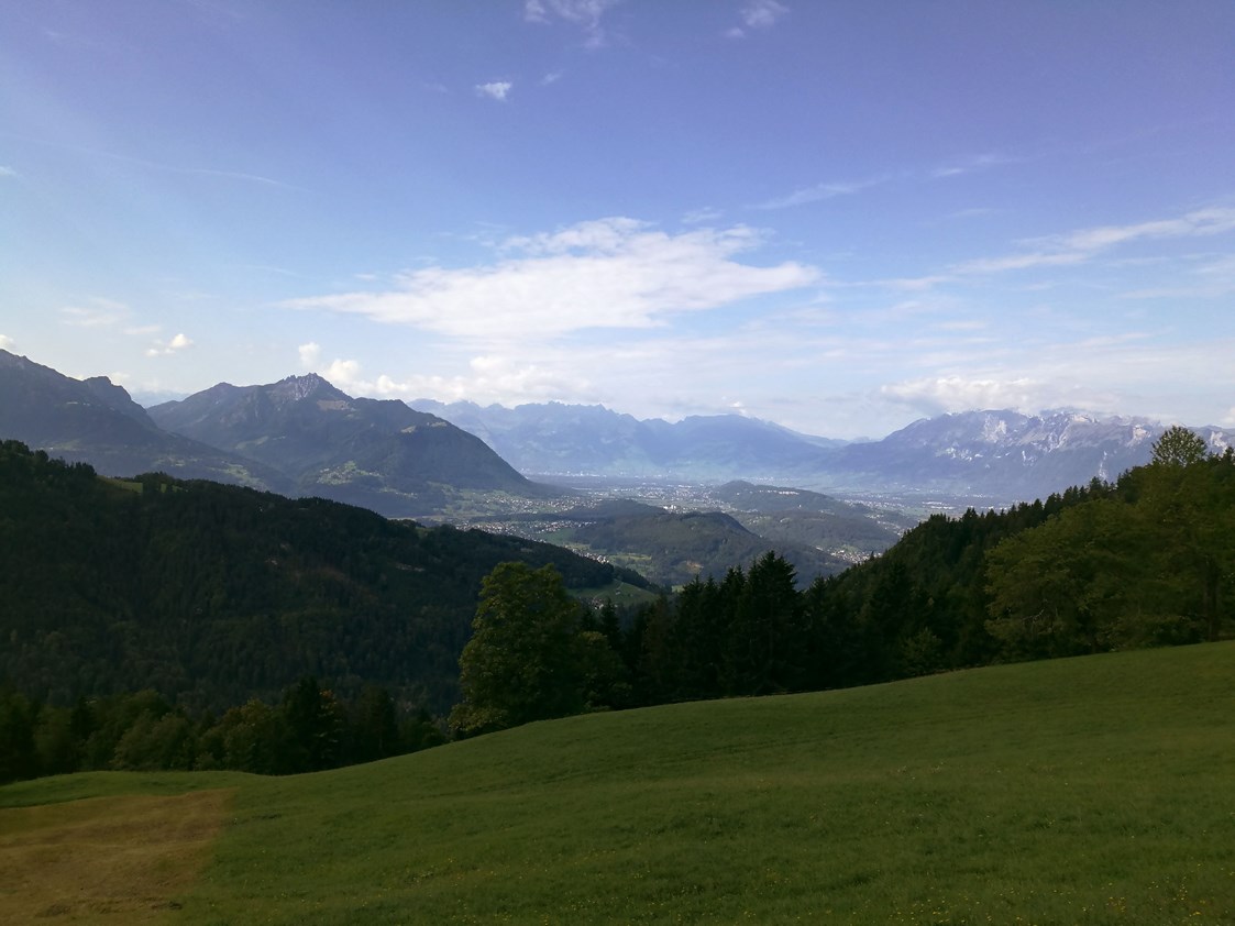 Ausflugsziel: Ausblick auf dem Weg zum Alpwegkopf - Wanderung zum Alpwegkopf