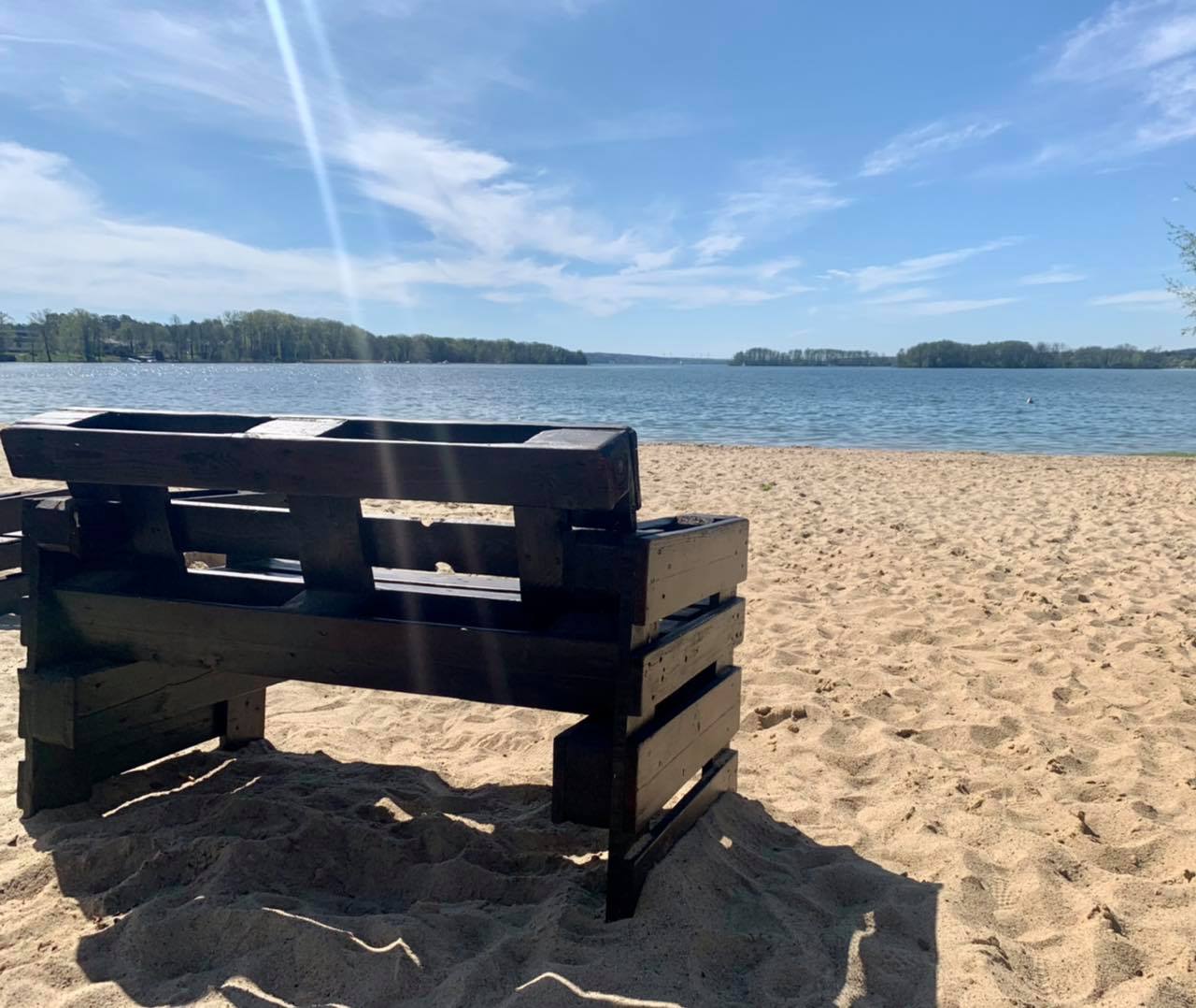 Urlaub: Strand Seebad Bad Saarow - Scharmützelsee