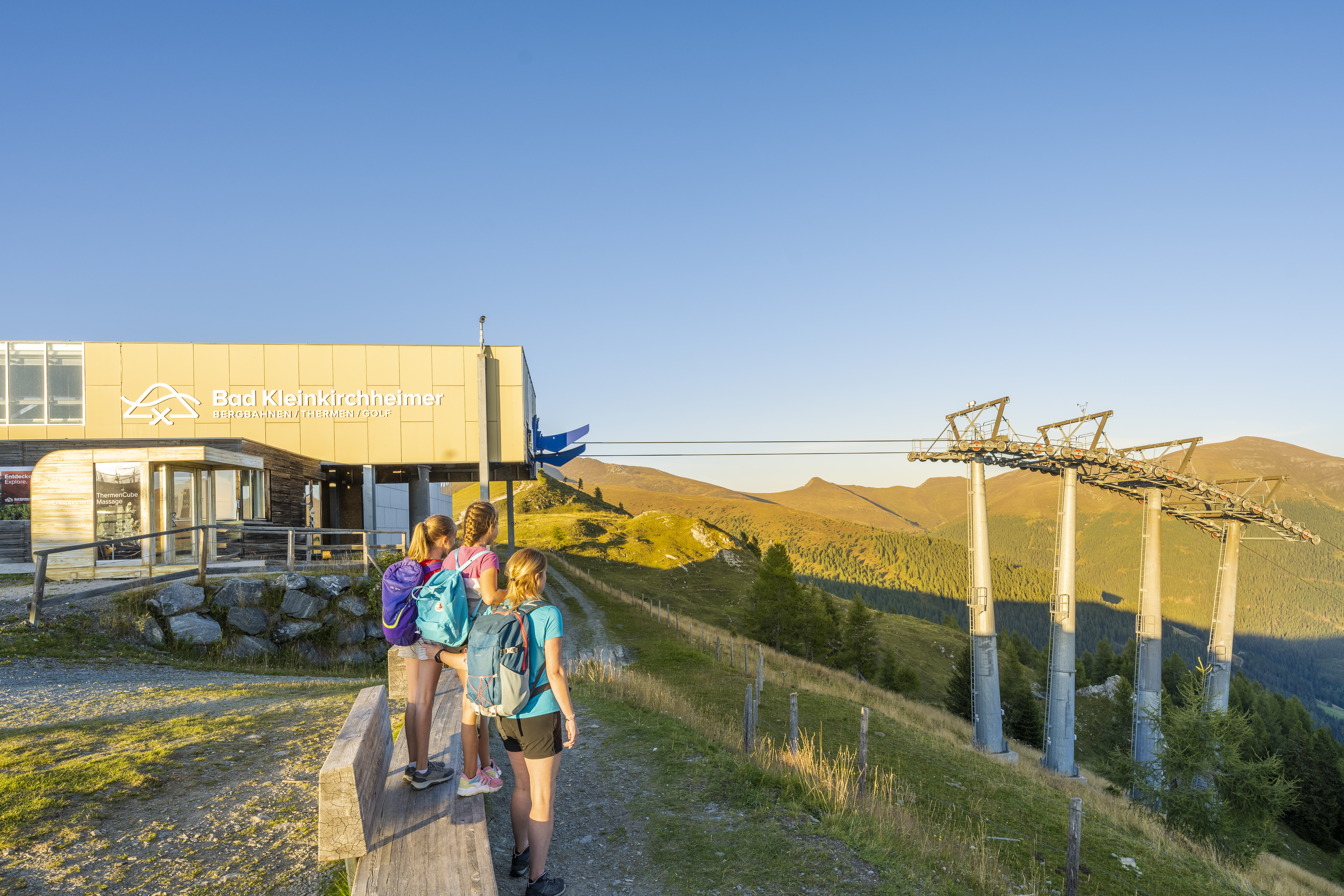 Reis met kinderen - Ausflugsziel ist: ein Spielplatz - Region Bad Kleinkirchheim - Biosphärenparkbahn Brunnach / St. Oswald - Bad Kleinkirchheimer Bergbahnen