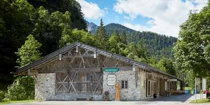 Reis met kinderen - Umgebungsschwerpunkt: Fluss - Restaurant Salzstadl - Burgenwelt Ehrenberg