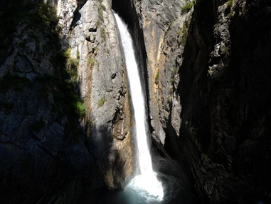 Ausflugsziel: Wasserfall - Zammer Lochputz