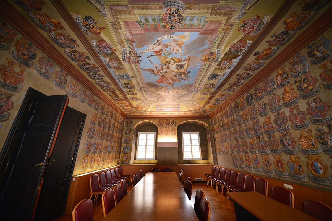 Ausflugsziel: Wappensaal im Landhaus Klagenfurt