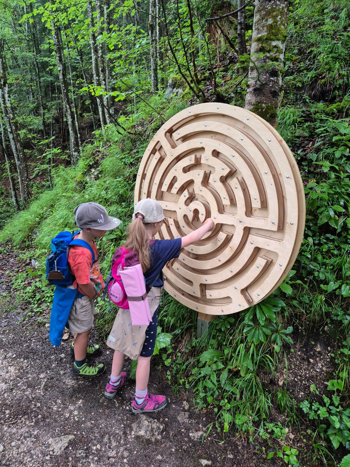 Viaggio con bambini - Großgmain - Geisterwald Russbach | Dachstein West