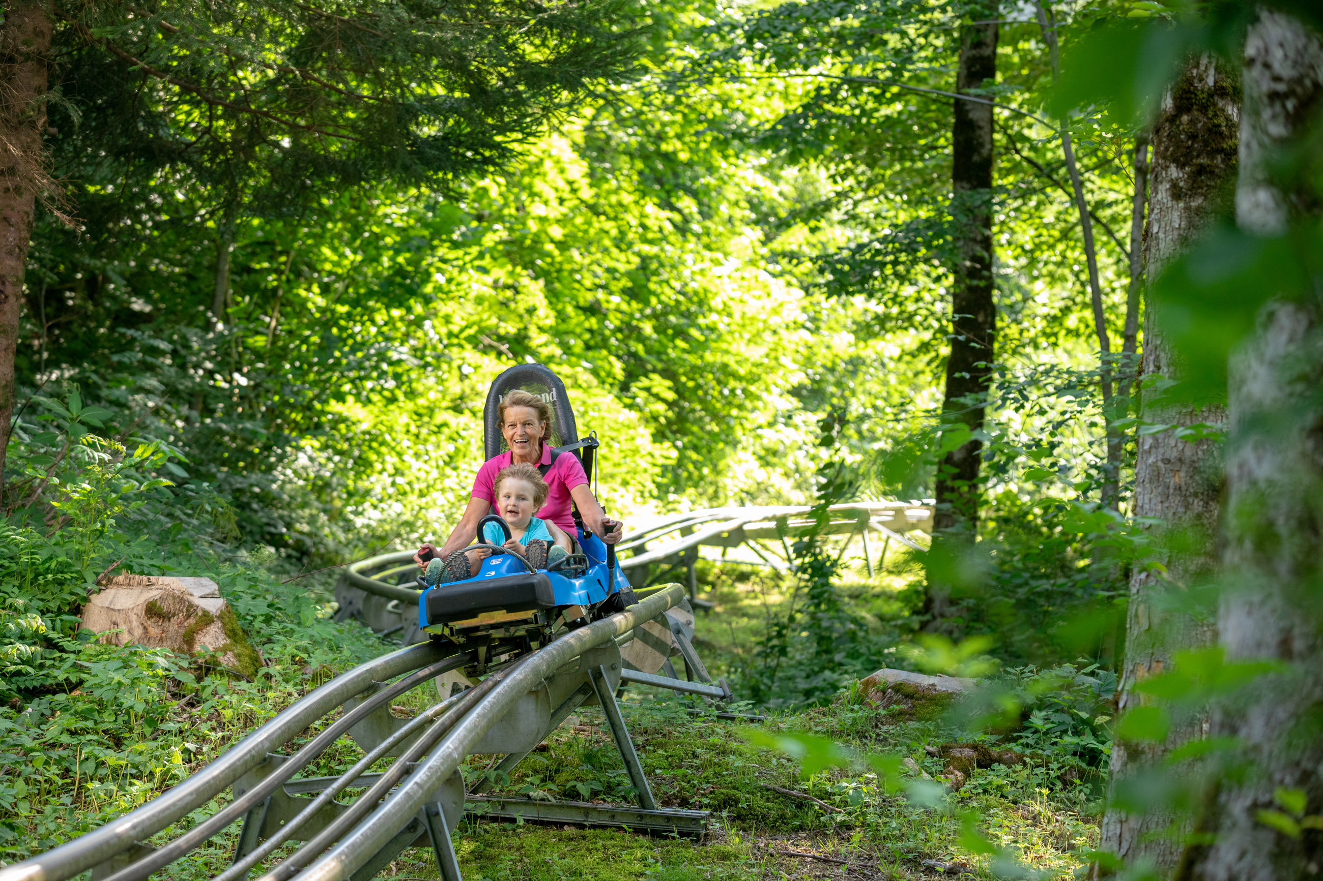 Alpine Coaster Golm Ausflugsziel Tipp in Vandans Vorarlberg