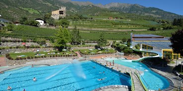 Ausflug mit Kindern - Themenschwerpunkt: Abenteuer - Trentino-Südtirol - Erlebnisbad Naturns