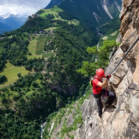 Urlaub: Zwei Klettersteige für die besten Aussichten über Naturns. - Naturns