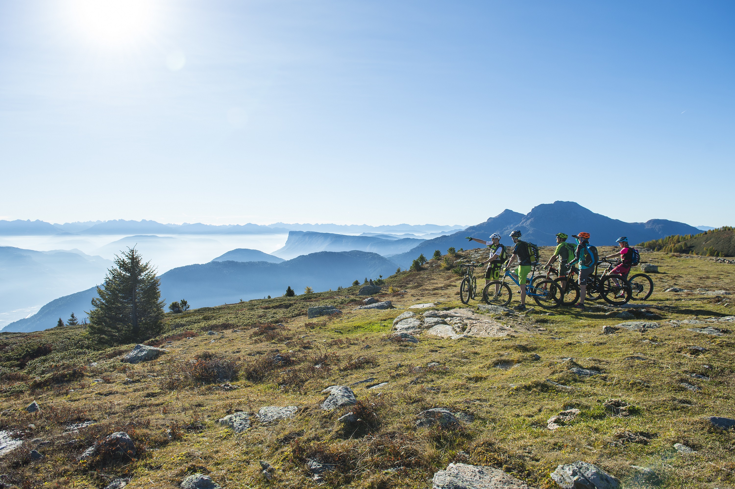 Urlaub: Perfekte Bike-Trails auf der Nörderberg-Seite von Naturns. - Naturns