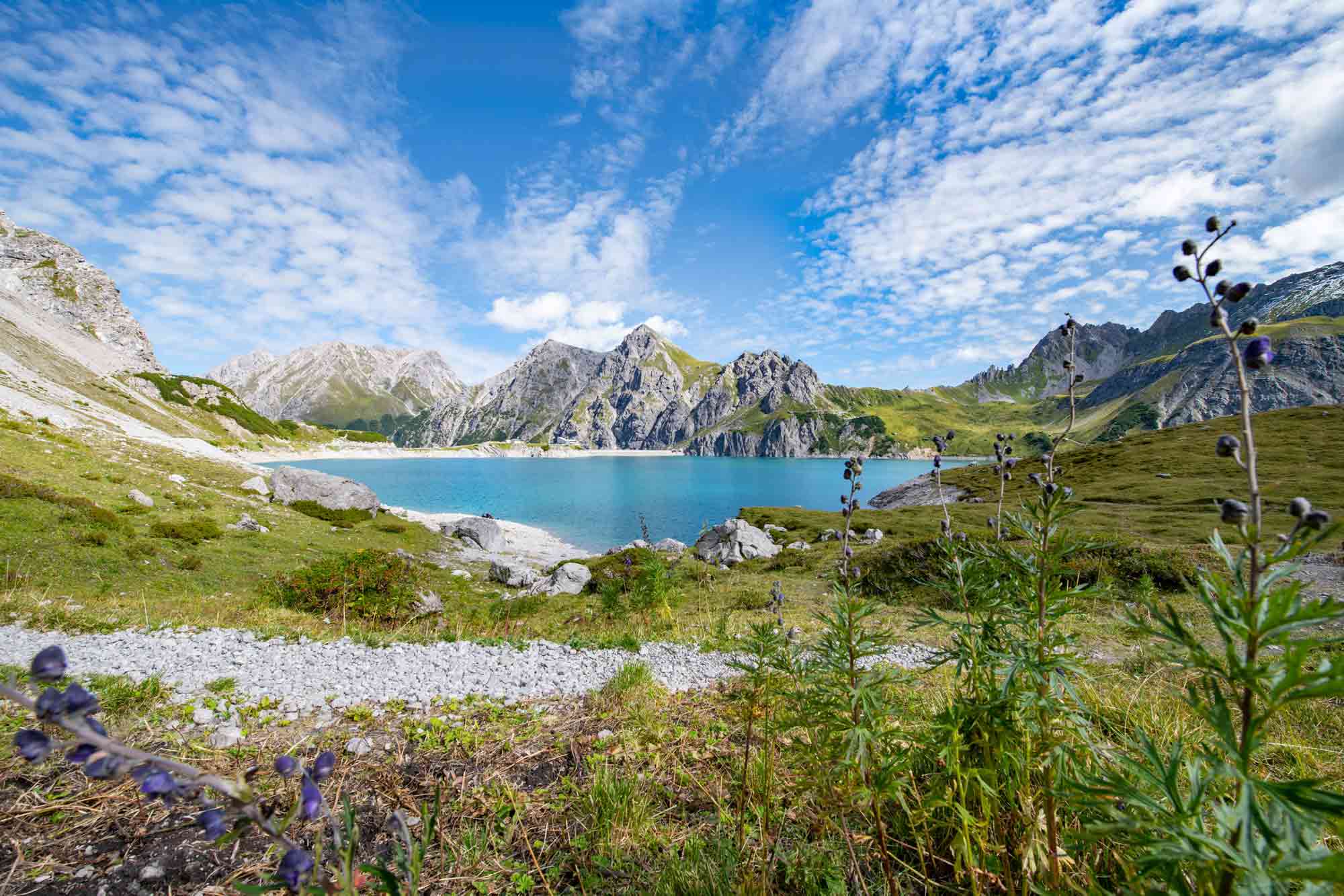 Urlaub: Lünersee - Golm Silvretta Lünersee 