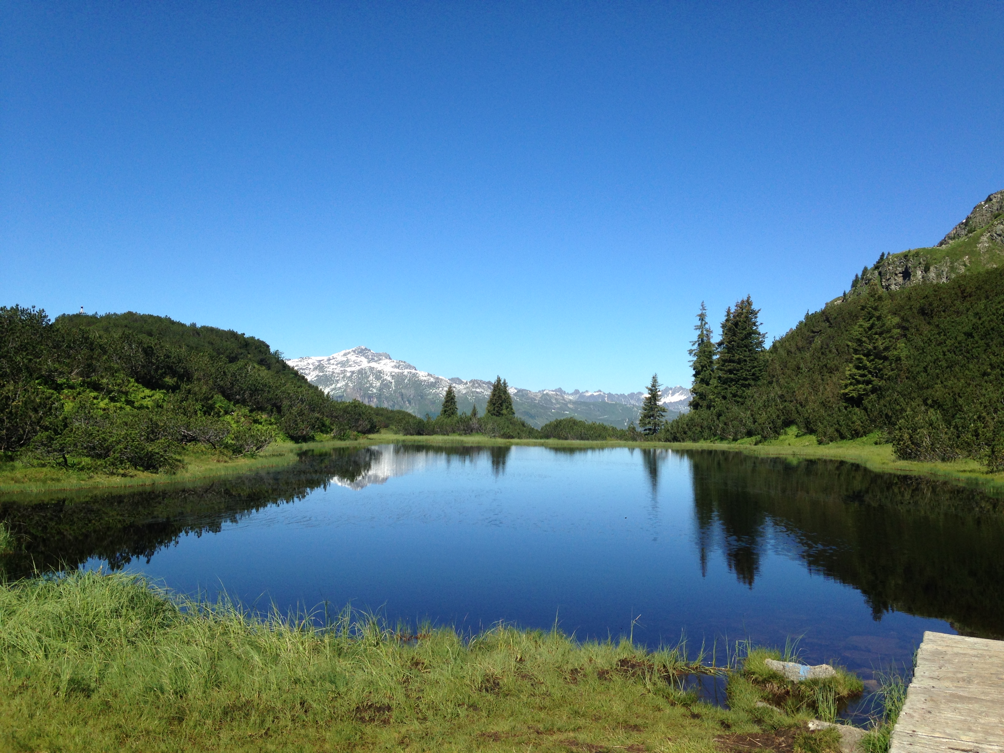 Urlaub: Wiegensee - Golm Silvretta Lünersee 