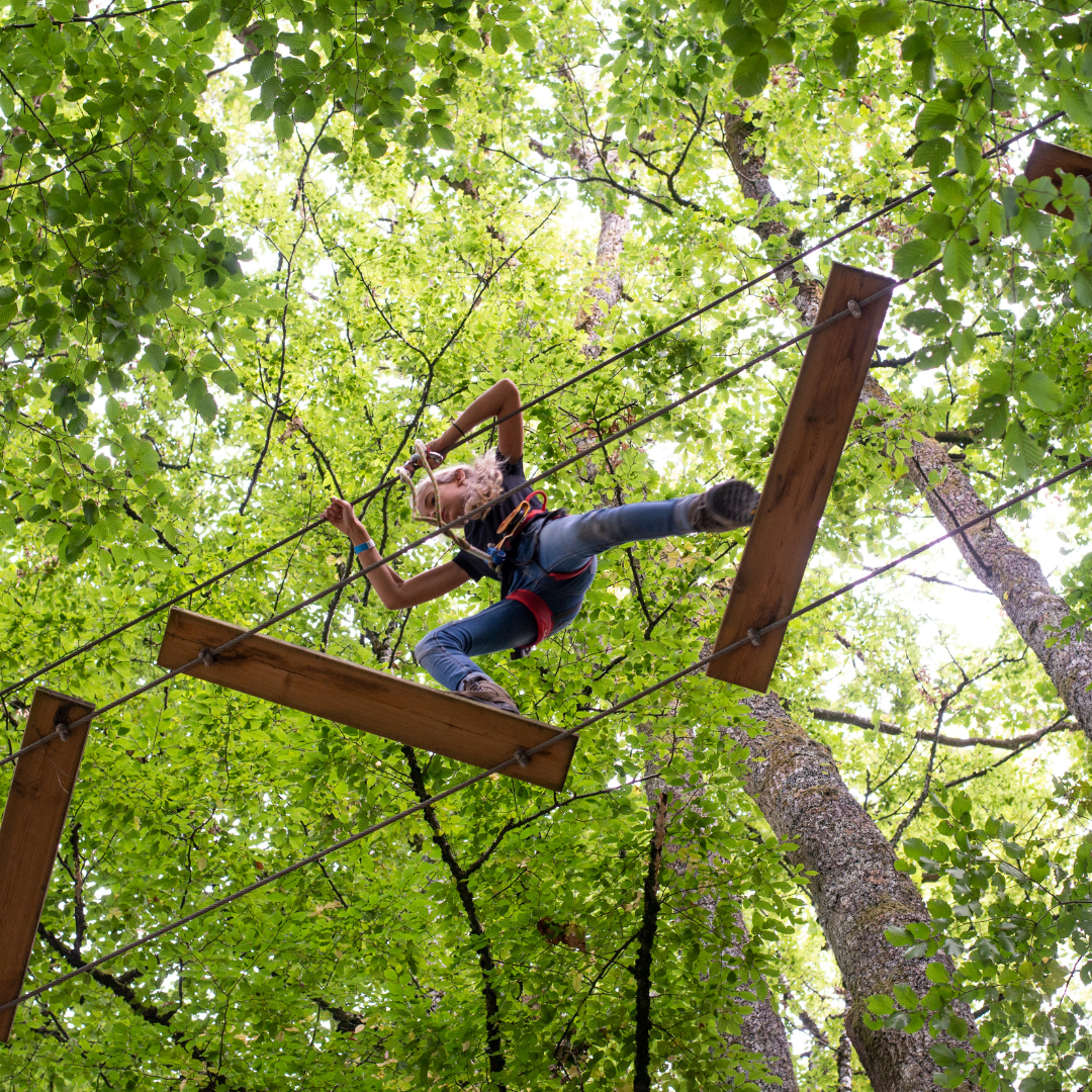 Viaggio con bambini - Polsa di Bretonico - Jungle Adventure Park - Kletterpark Monte Baldo Süd