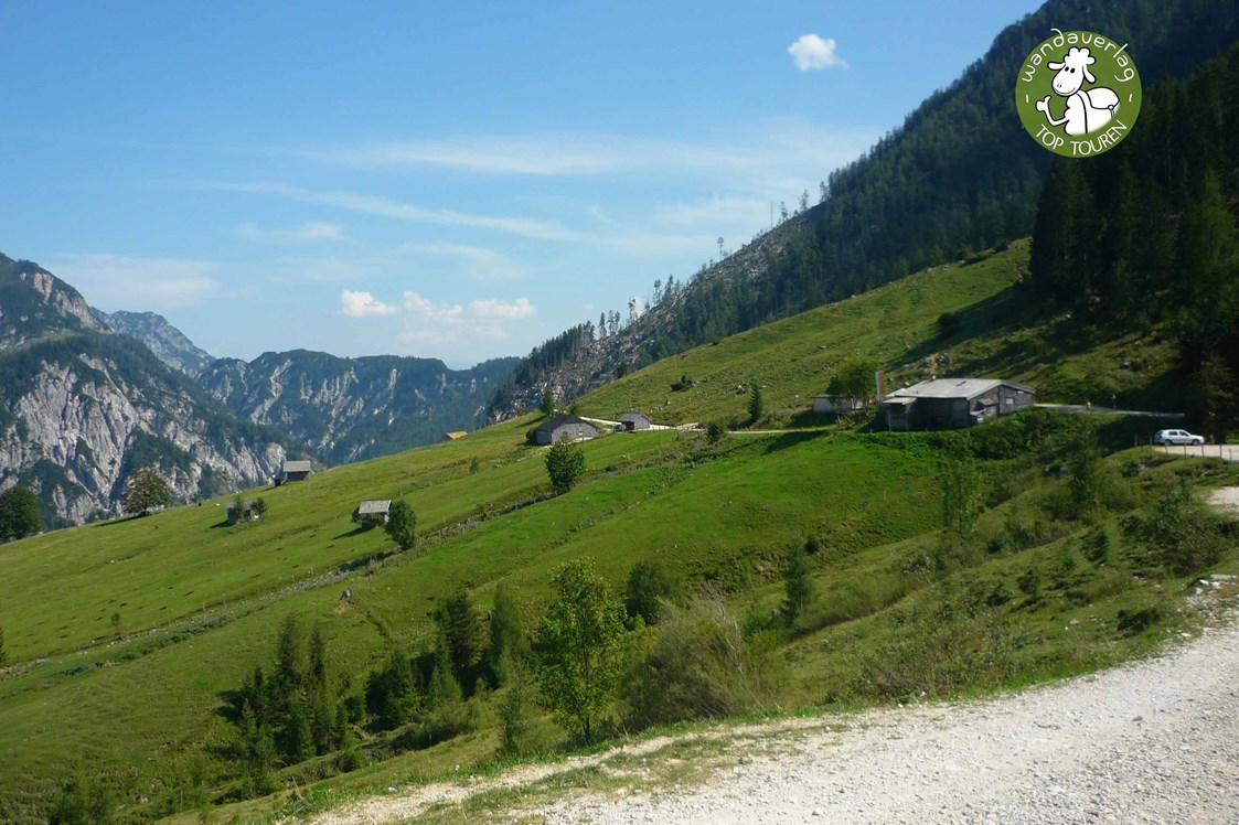 Ausflugsziel: Die Almhütte ist in Sicht - Postalm Rettenegghütte