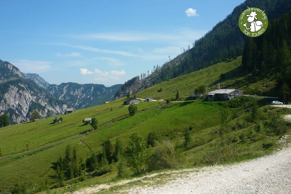 Ausflugsziel: Die Almhütte ist in Sicht - Postalm Rettenegghütte