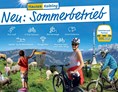 Ausflugsziel: Neue Sommer-Erlebnisse am Hauser Kaibling für Jung und Alt. - Streichelzoo und Disc Golf Parcours 