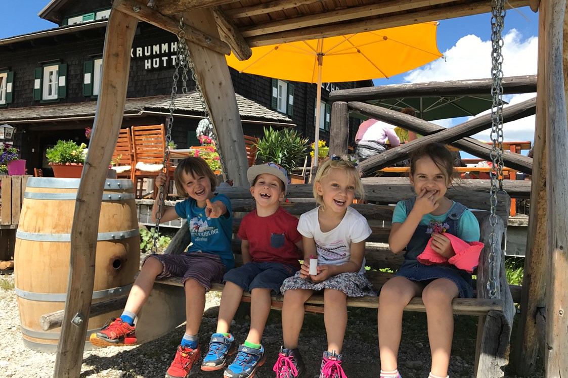 Ausflugsziel: Kinder-Erlebnisse und regionale Kulinarik am Hauser Kaibling - Streichelzoo und Disc Golf Parcours 