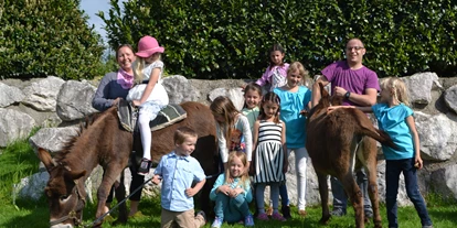 Trip with children - Grabenstätt - Eselhof Berndlgut Kindergeburtstag
