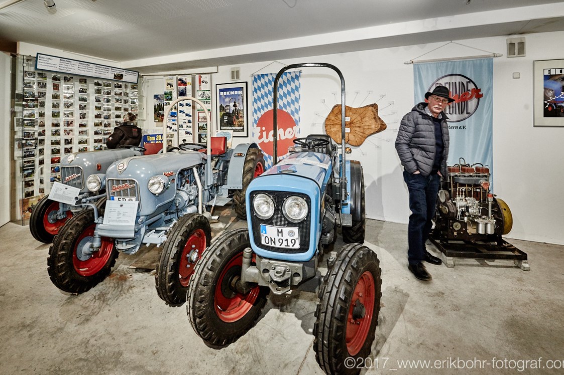 Ausflugsziel: Eicher-Schmalspurschlepper - Eicher-Traktoren-Museum