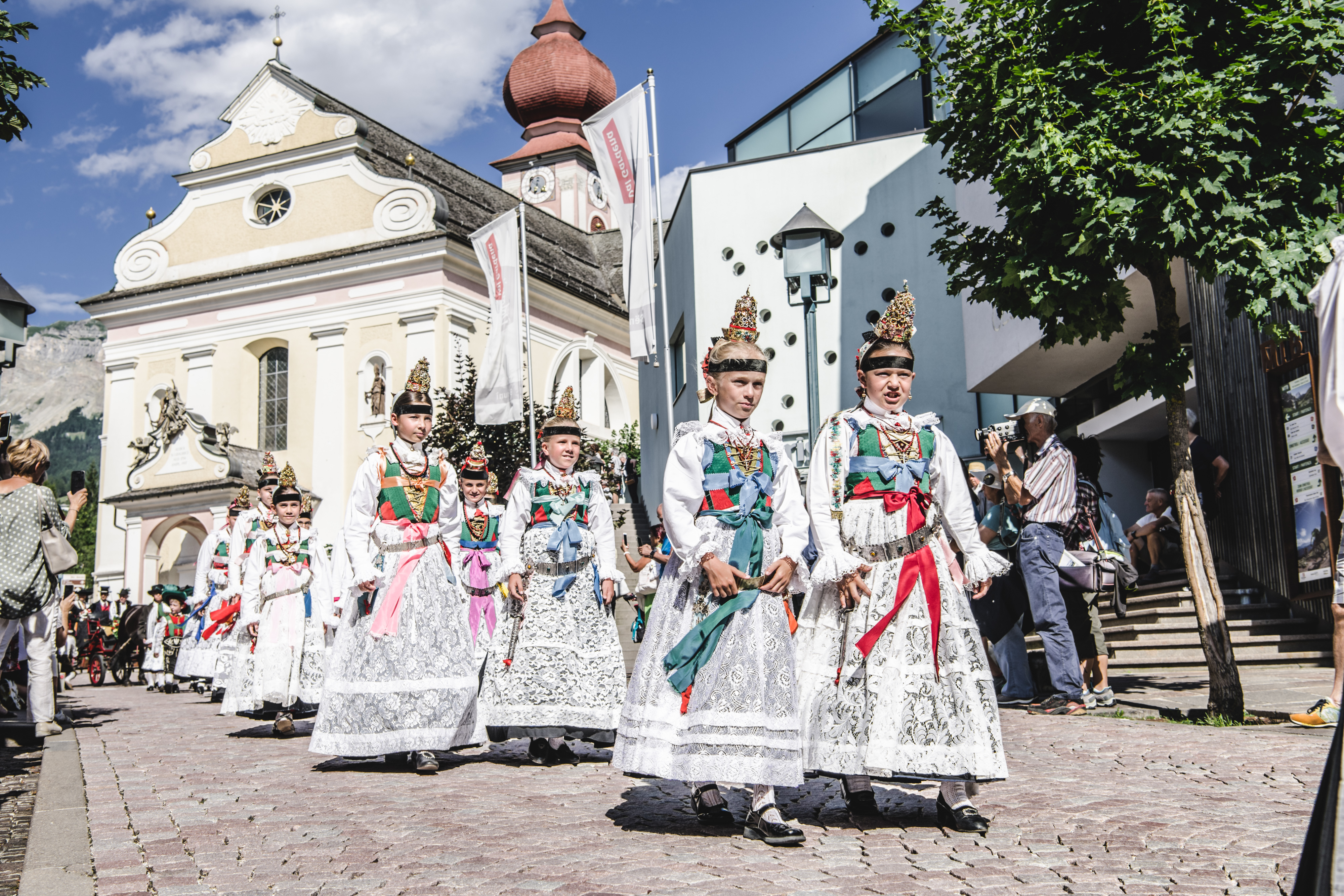 Gröden/Val Gardena  wiederkehrende Events Gröden in Tracht