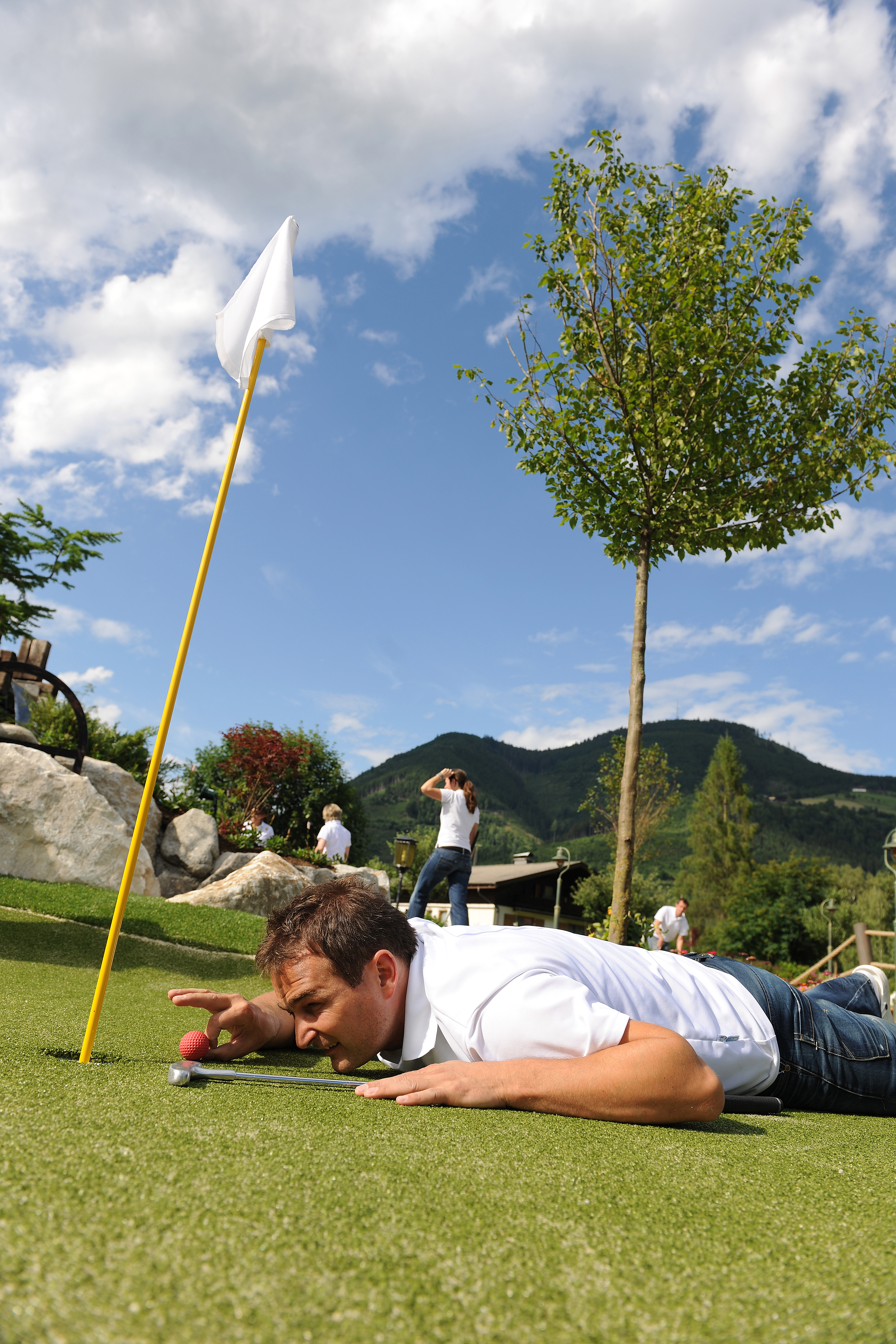 Ausflugsziel: Familien-Erlebnis Abenteuer Golf beim Sportcamp Woferlgut