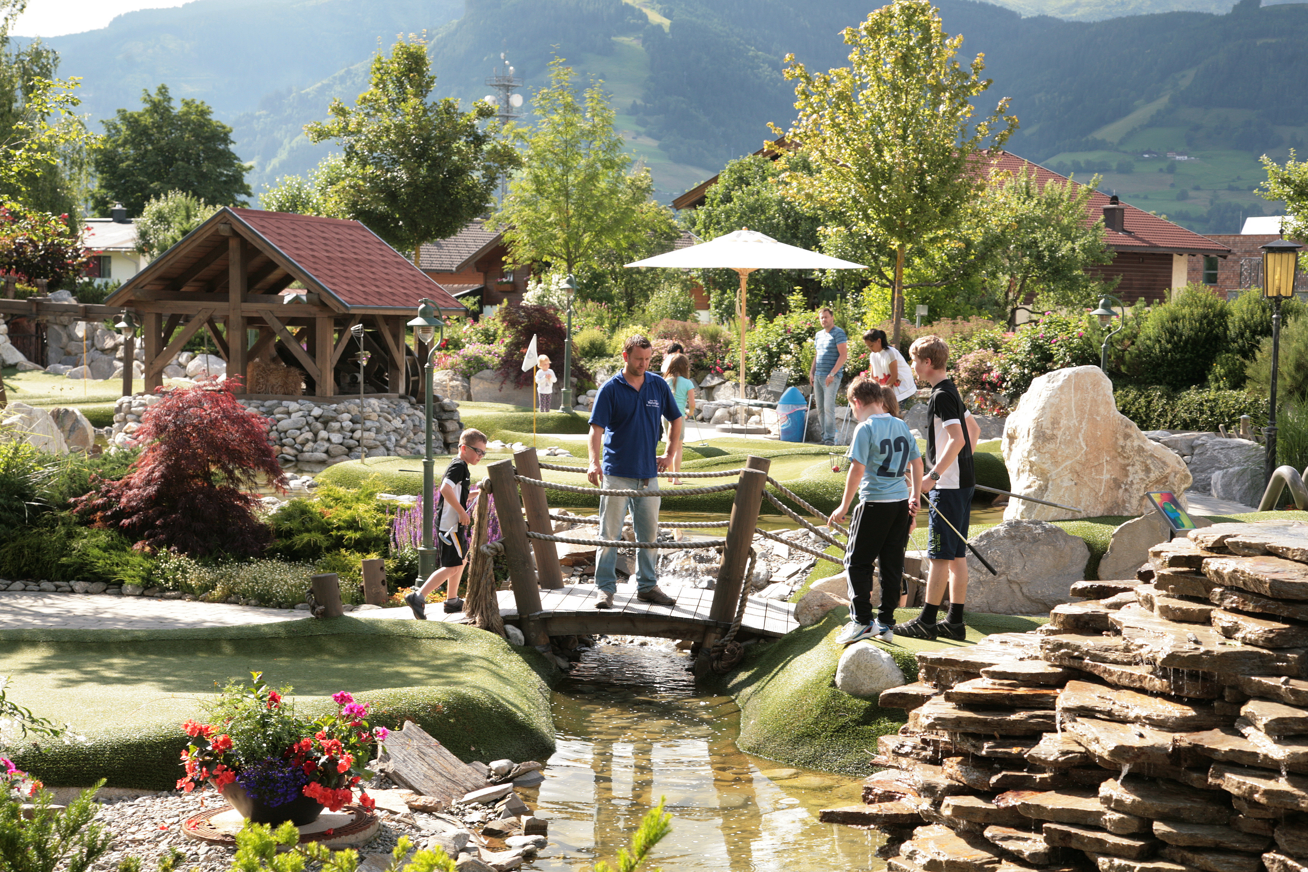 Ausflugsziel: Familien-Erlebnis Abenteuer Golf beim Sportcamp Woferlgut