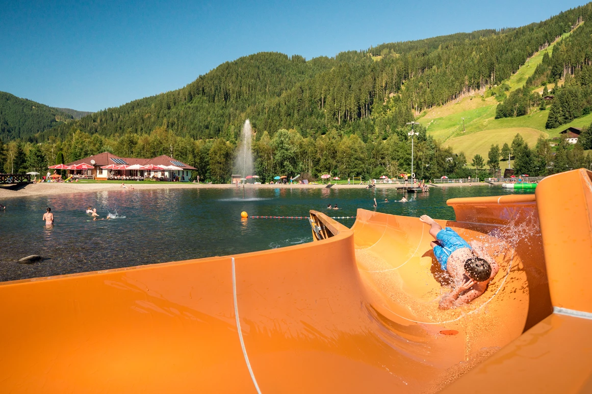 Ausflugsziel: Erlebnisbadesee Eben