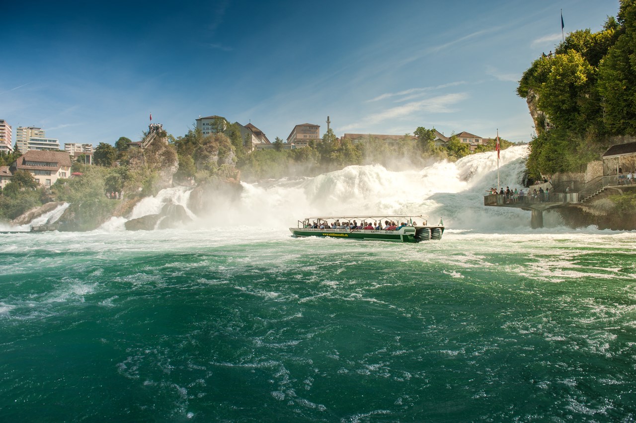 Rheinfall  Highlights beim Ausflugsziel Schiffmändli