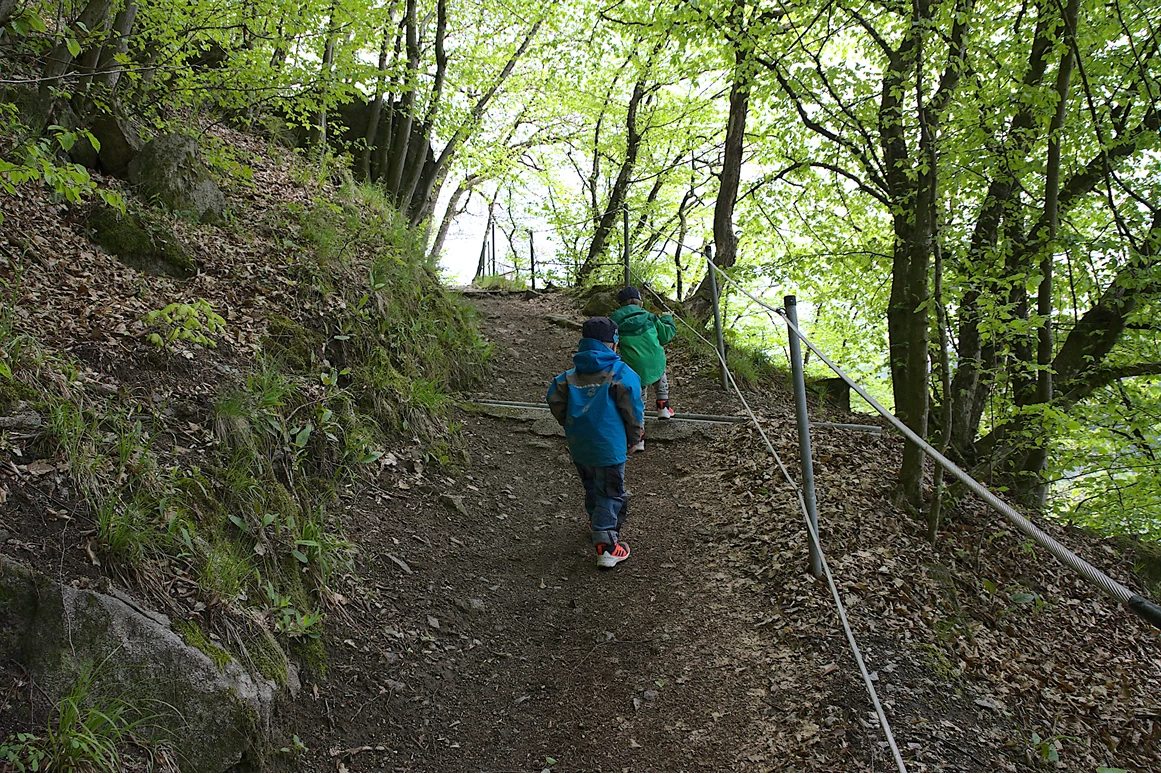 Ausflugsziel: Am Felsensteig - Felsensteig und Kettenturm