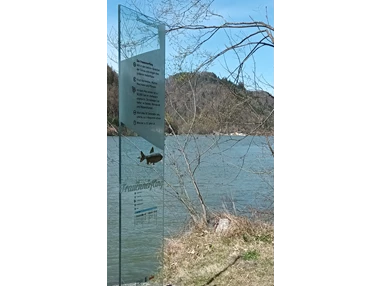 Ausflugsziel: Infotafel am Fischlehrpfad - Fischlehrpfad Obermühl