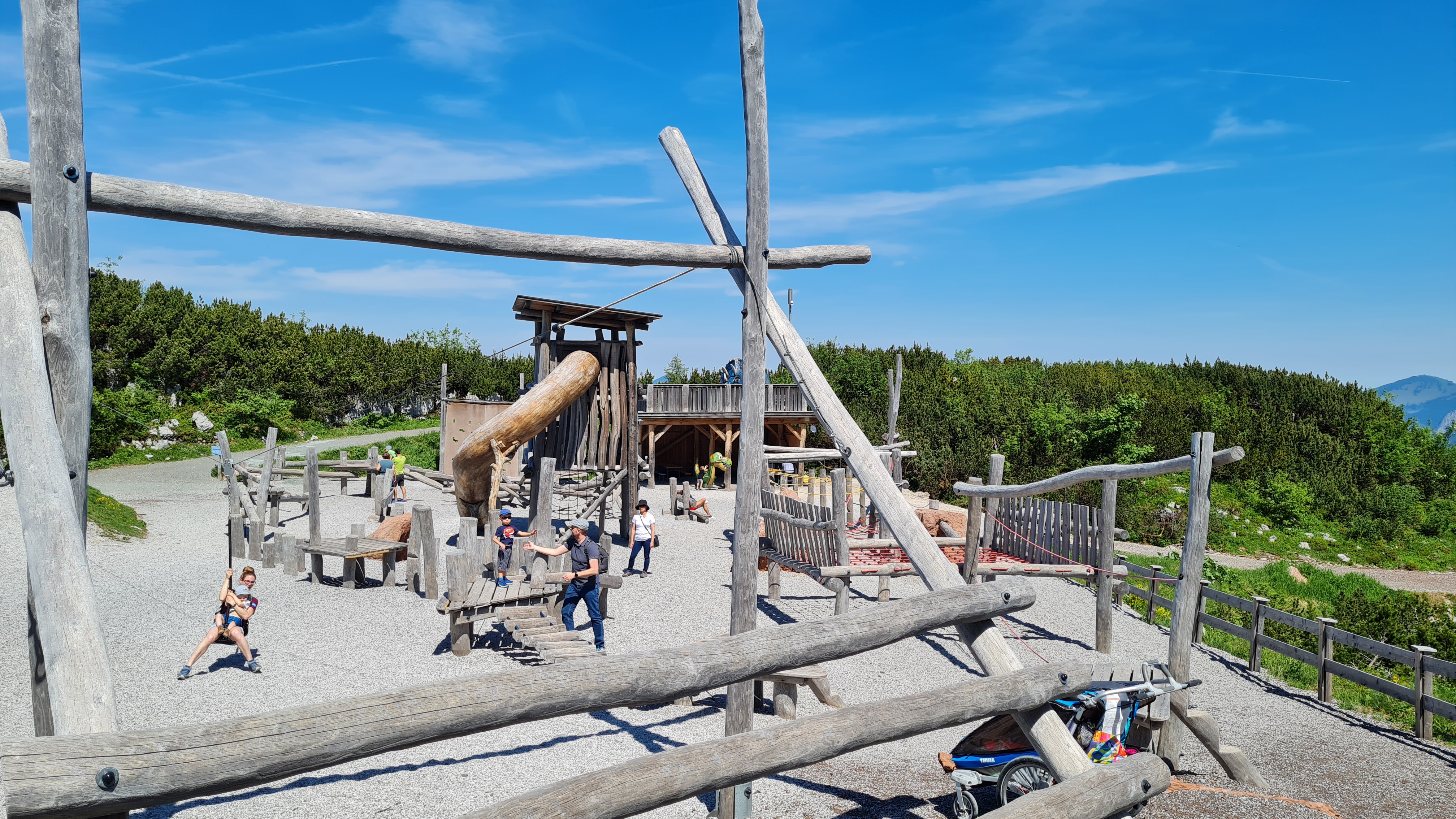 Ausflugsziel: Triassic Park  Steinplatte Waidring