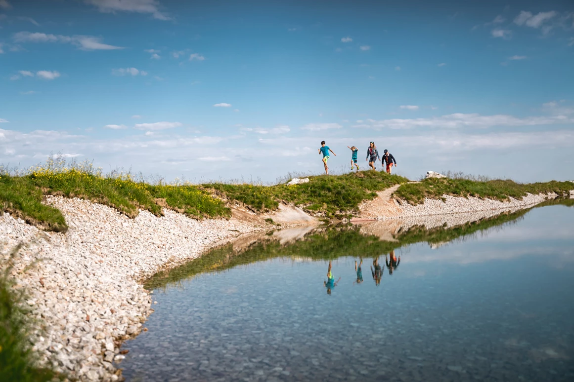 Ausflugsziel: Steinplatte Waidring Triassic Park - Triassic Park  Steinplatte Waidring