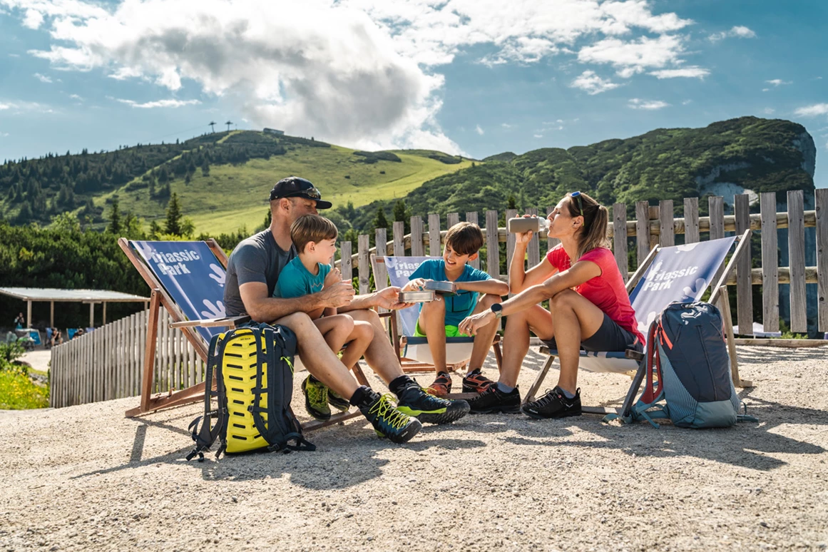 Ausflugsziel: Steinplatte Waidring Triassic Park  - Triassic Park  Steinplatte Waidring