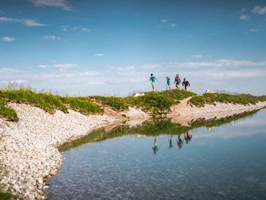 Ausflugsziel: Triassic Park  Steinplatte Waidring