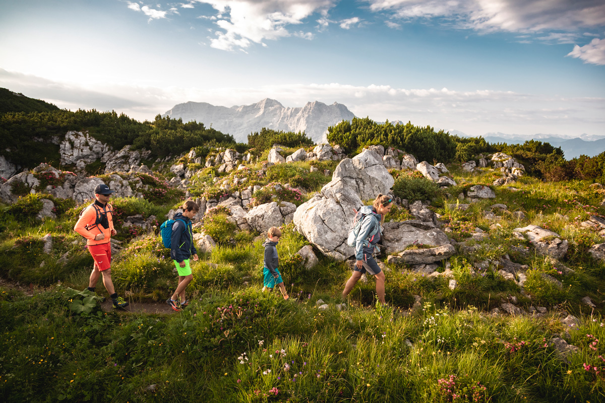 Ausflugsziel: Triassic Park  Steinplatte Waidring