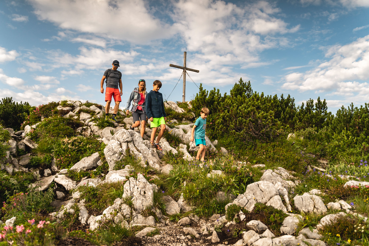 Ausflugsziel: Triassic Park  Steinplatte Waidring