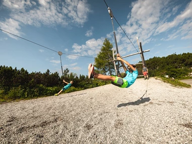 Ausflugsziel: Triassic Park  Steinplatte Waidring