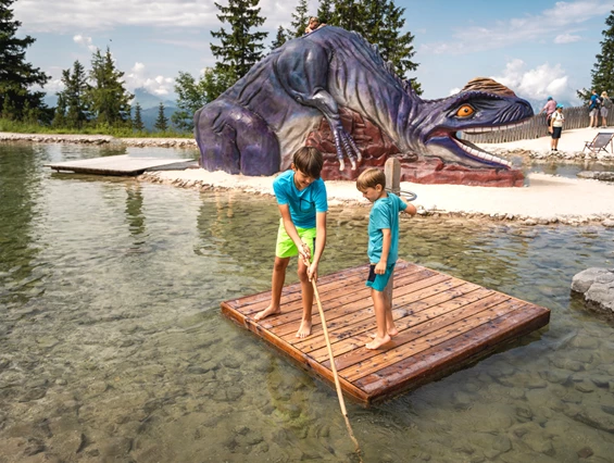 Ausflugsziel: Triassic Park  Steinplatte Waidring
