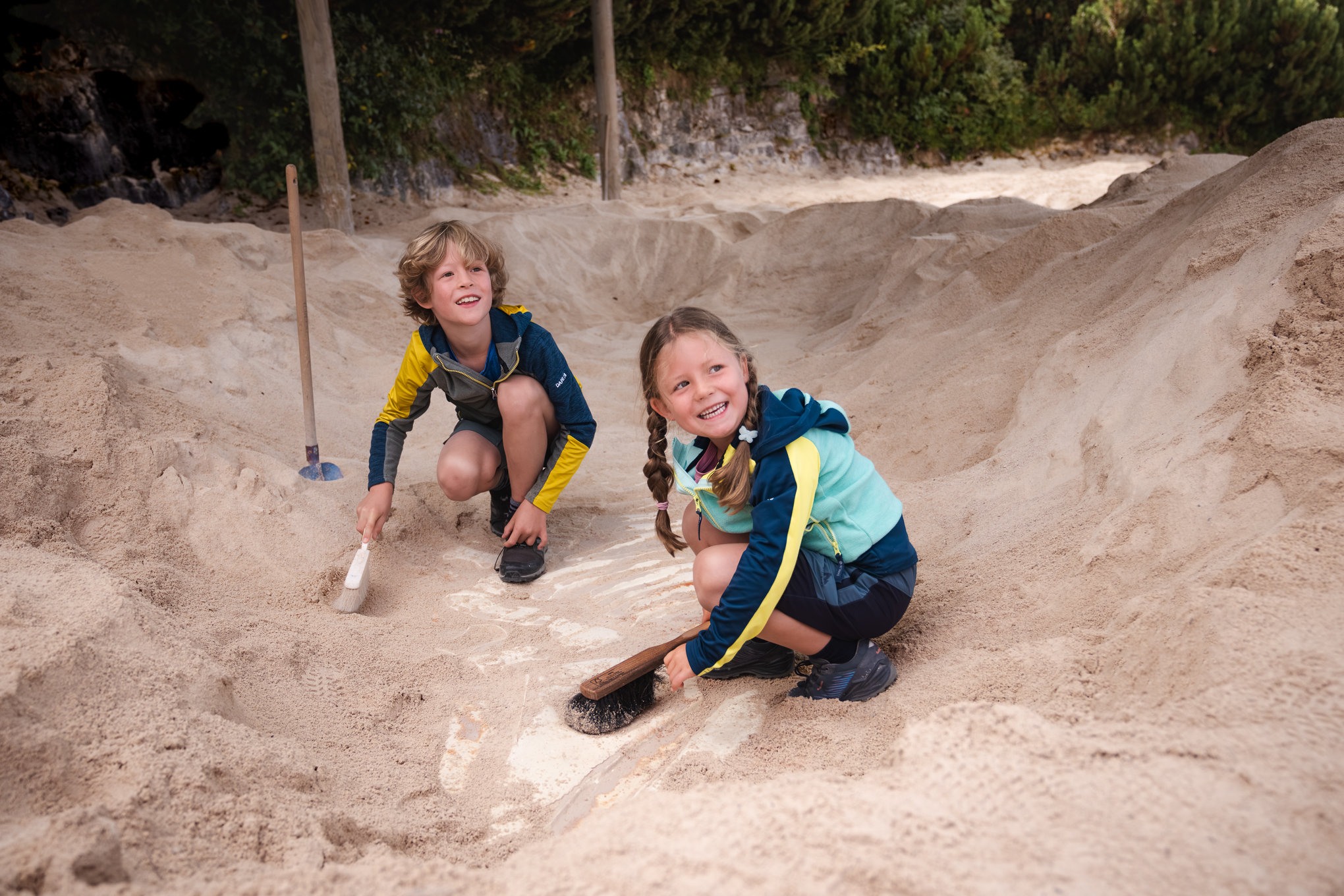 Ausflugsziel: Triassic Park  Steinplatte Waidring