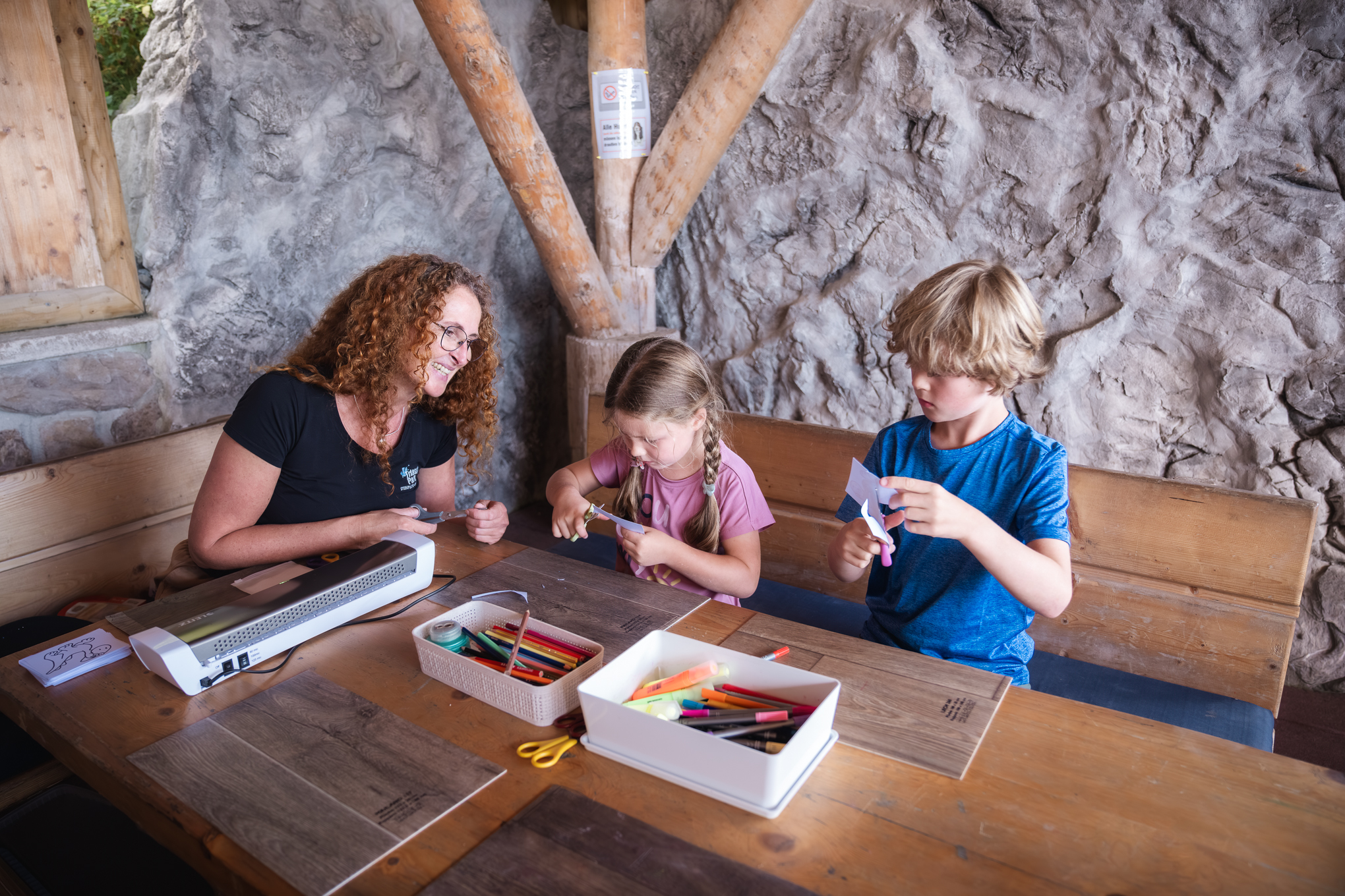 Ausflugsziel: Triassic Park  Steinplatte Waidring