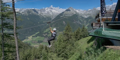 Trip with children - San Martin Dolomites - Zipline Klausberg - Zipline Klausberg
