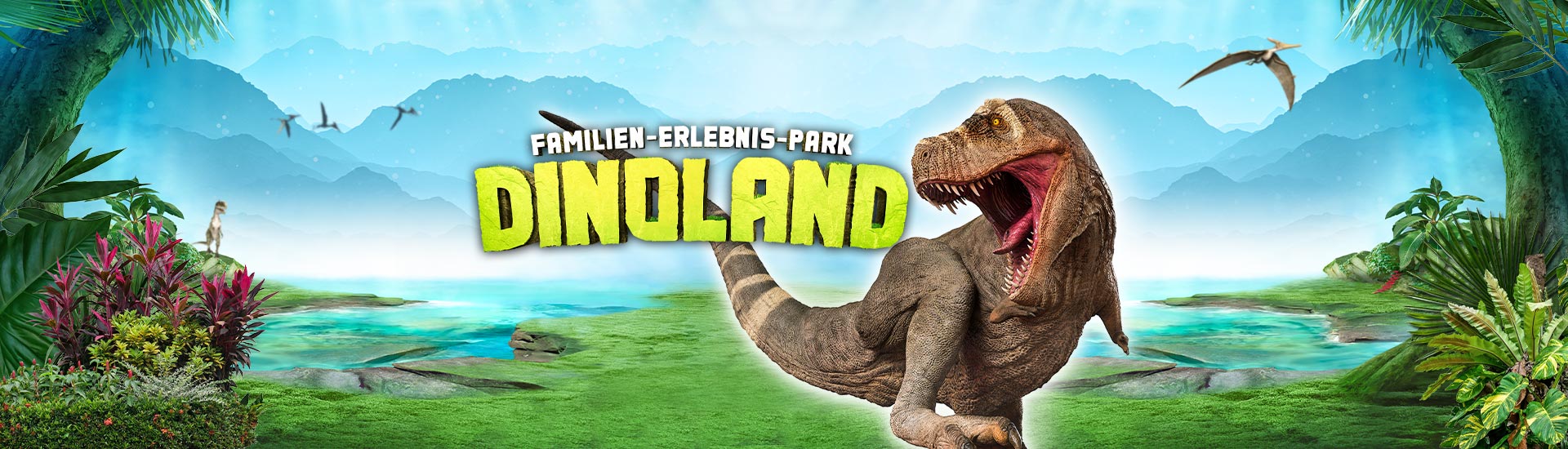 Ausflugsziel: Dinoland im Schlosspark Katzenberg