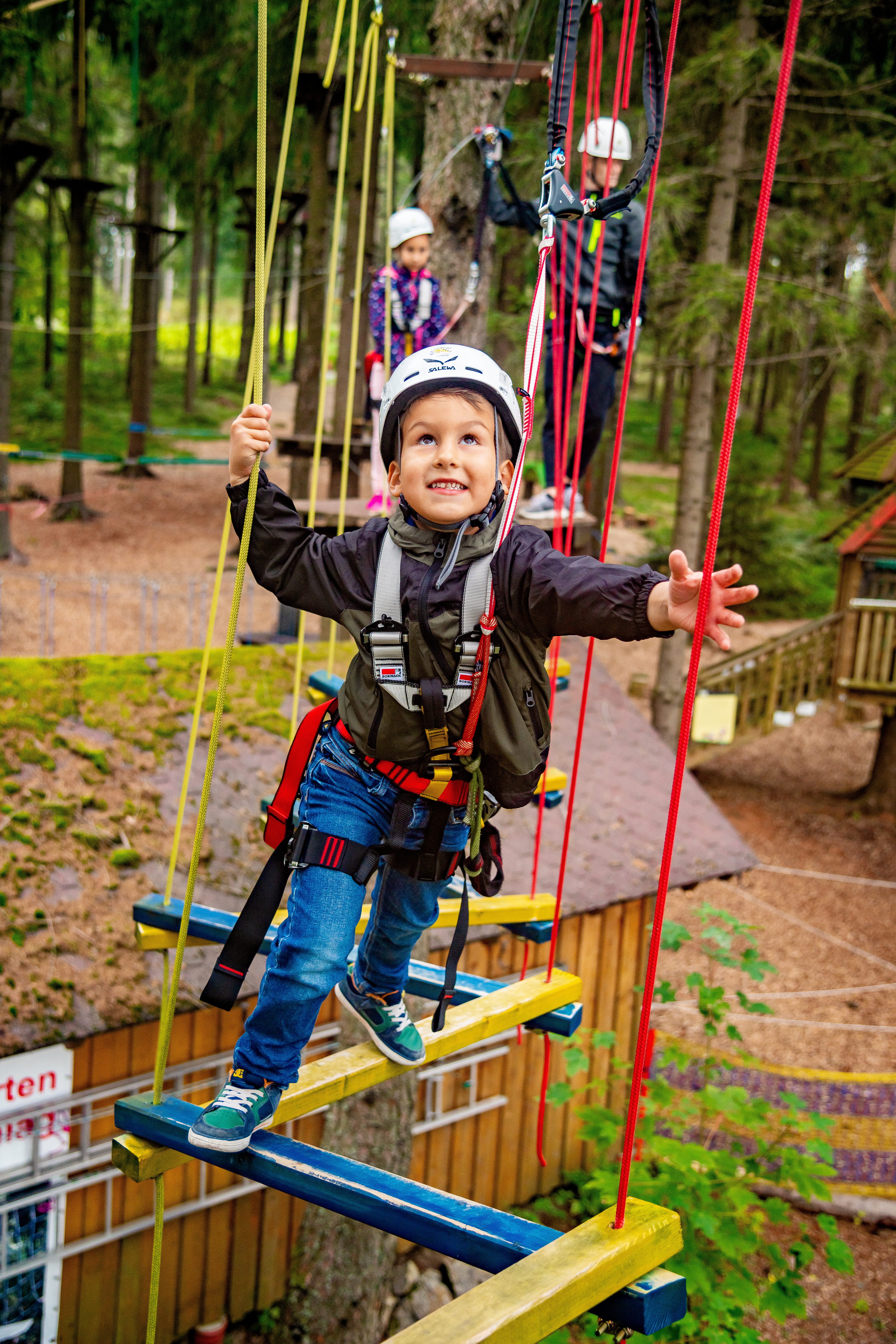 Ausflugsziel: Hochseilgarten Kirchschlag Ralf & Walter / Kletterpark